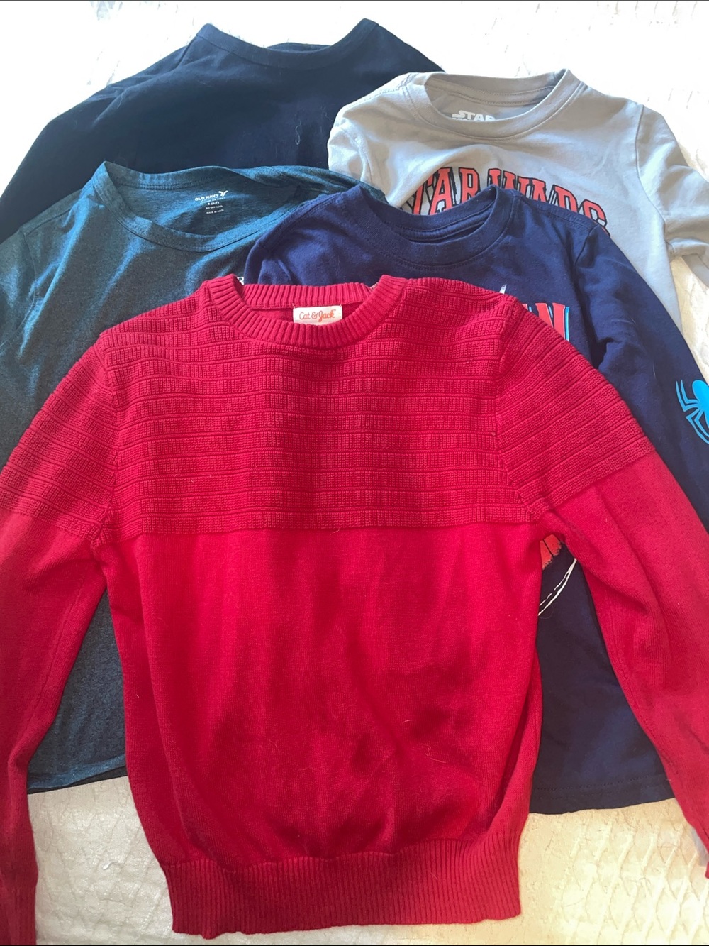 Bundle of Boys Tops - fall/winter